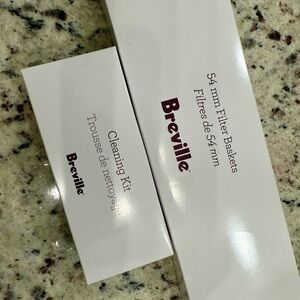 Breville filters and cleaning kit